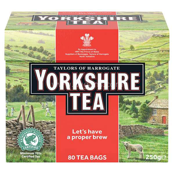 Yorkshire Tea Bags 80s
