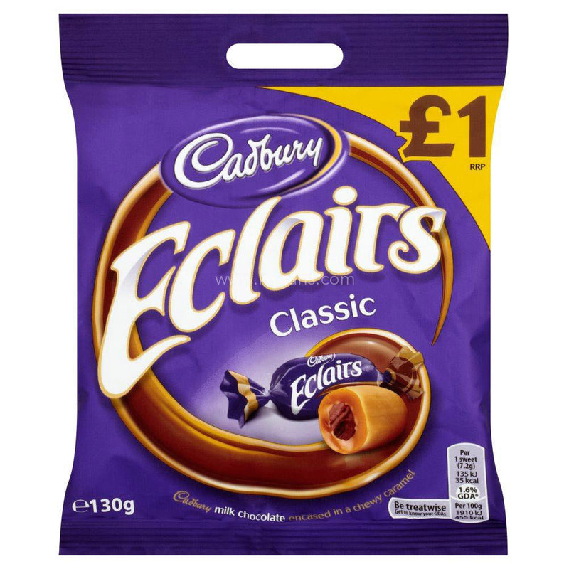 Cadbury Eclairs Chocolate 130g