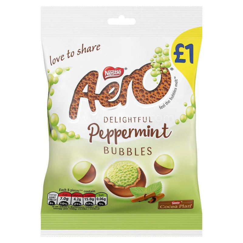 Aero Peppermint Bubble Bag
