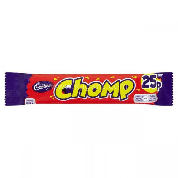 Buy cheap Cadbury Chomp Chocolate 24g Online