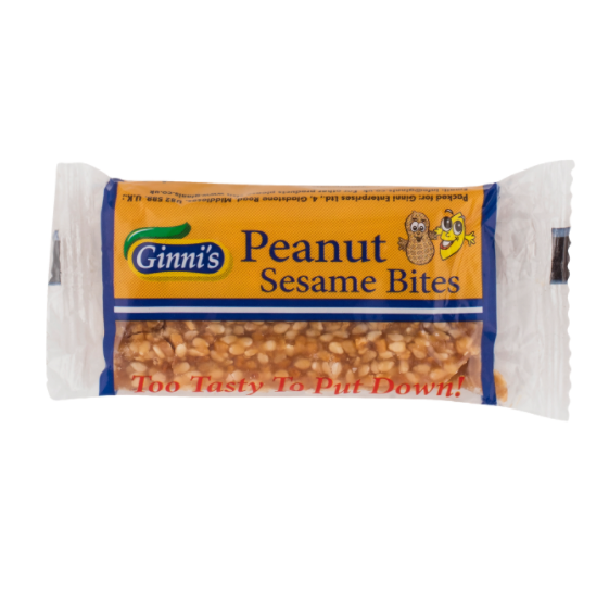 GINNIS PEANUT SESAME BITES