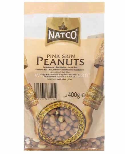 NATCO PINK SKIN PEANUTS 400G