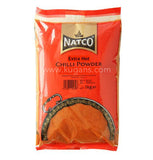 Buy cheap NATCO CHILLI POWDER EX HOT 1KG Online