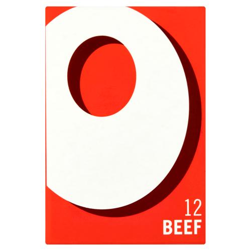 OXO BEEF STOCK CUBES 12S
