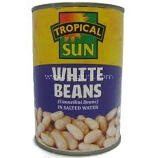 TROPICAL SUN WHITE BEANS 400G