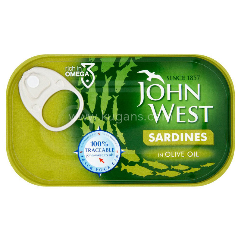 JW SARDINES IN OLIVE OIL 120G