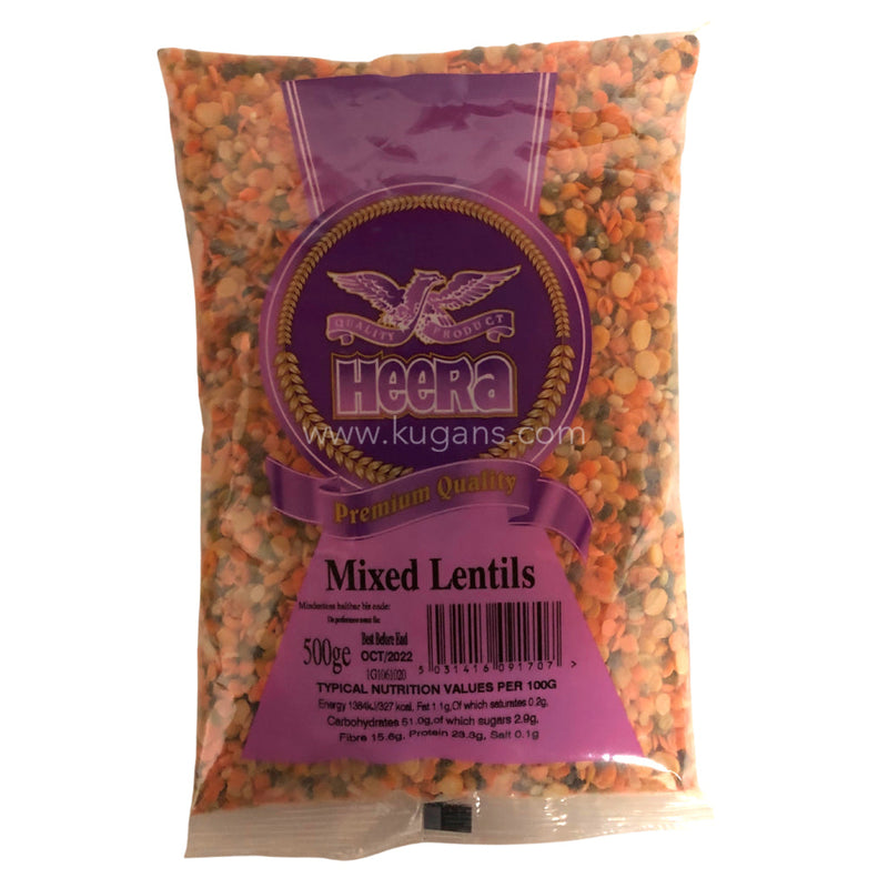 HEERA MIXED LENTILS 500G