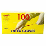 Buy cheap LATEX GLOVES LARGE 100S Online