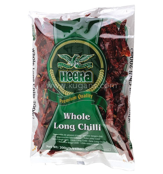 HEERA WHOLE LONG CHILLI 200G