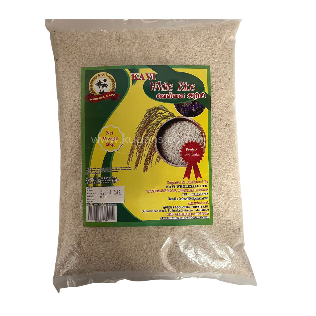 Buy cheap Kavi White  Rice 5kg Online
