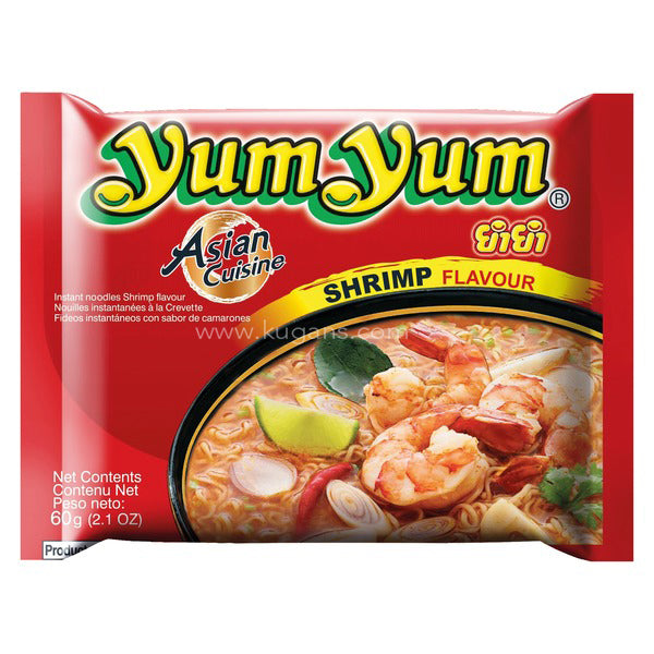 YUMYUM SHRIMP NOODLESS 60G