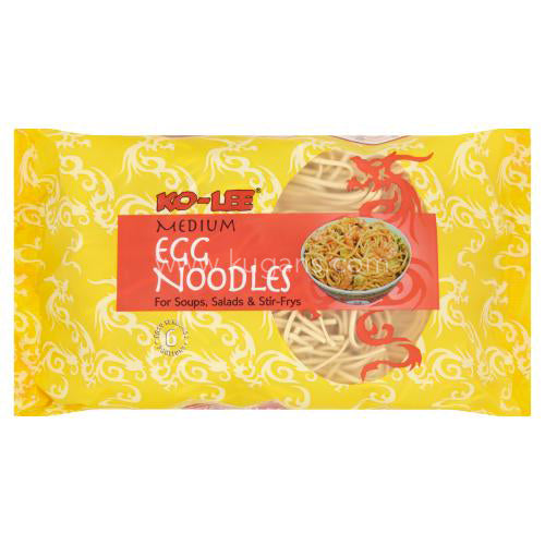 KO LEE MEDIUM EGG NOODLES 375G