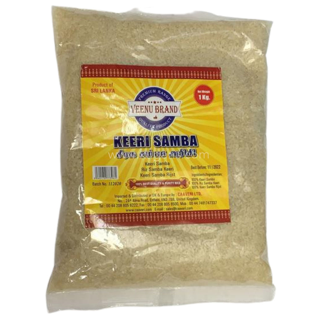 Buy cheap Veenu Keeri Samba Rice 1kg Online