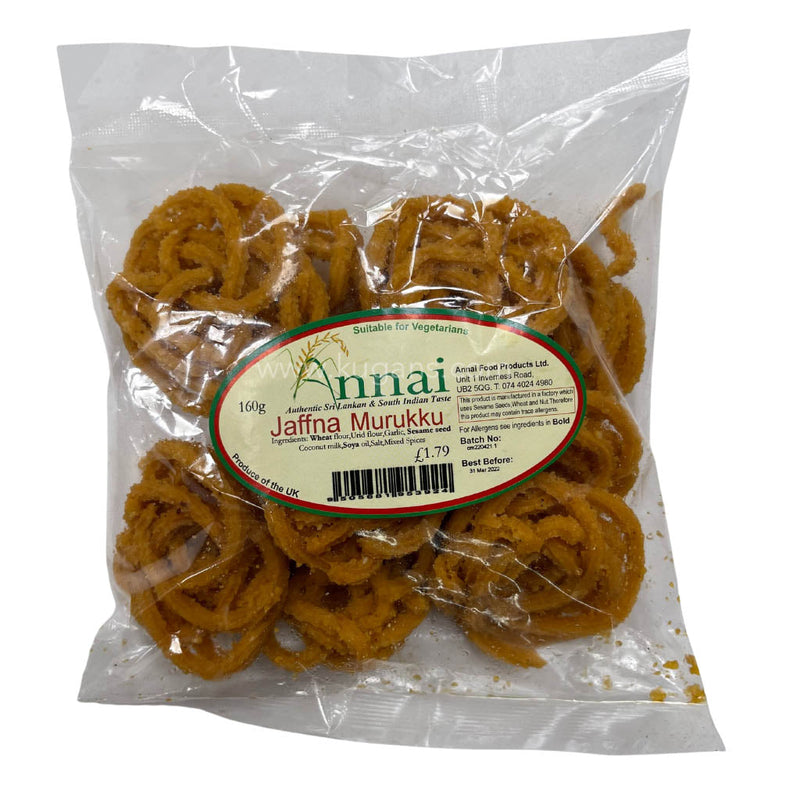 Annai Jaffna Murukku 160g