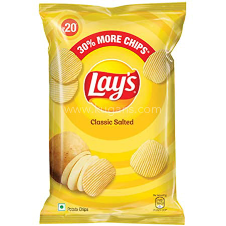 Lays Classic Salted Crisps 60g
