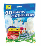 Buy cheap 151 PLASTIC CLOTHES PEGS 30S Online
