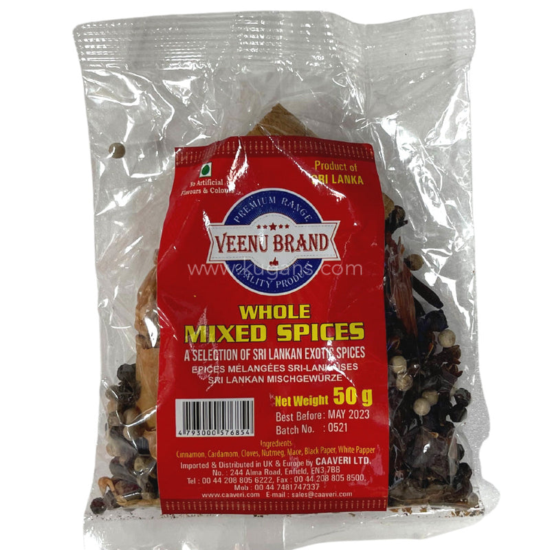 Veenu Whole Mixed Spices 50g