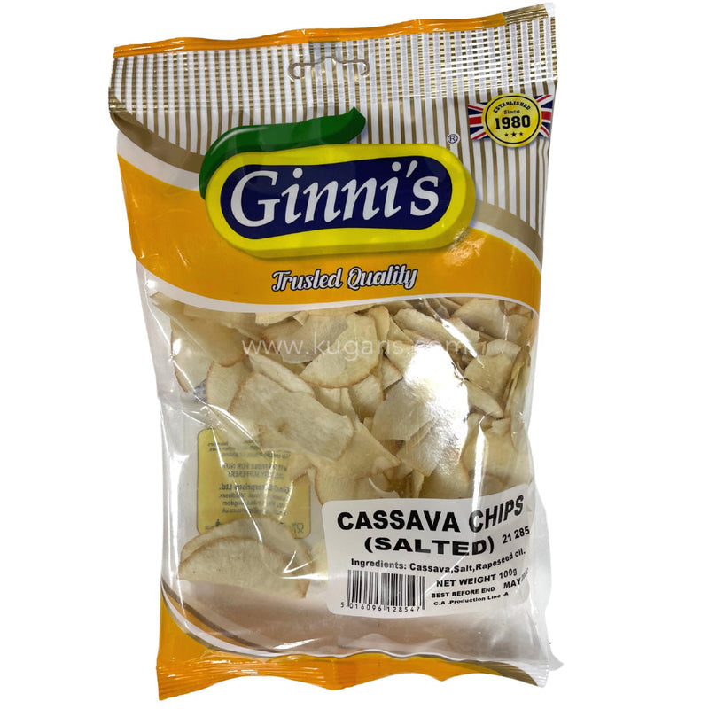 Ginnis Cassava Chips 100g