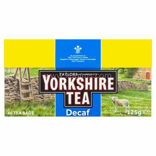 Yorkshire Decaf Tea Bag 40s