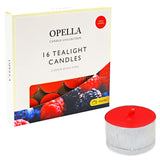 Buy cheap OPELLA TEA LIGHTS FRESH BERRIE Online