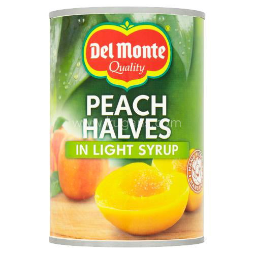Dm Peach Halves In Light Syrup
