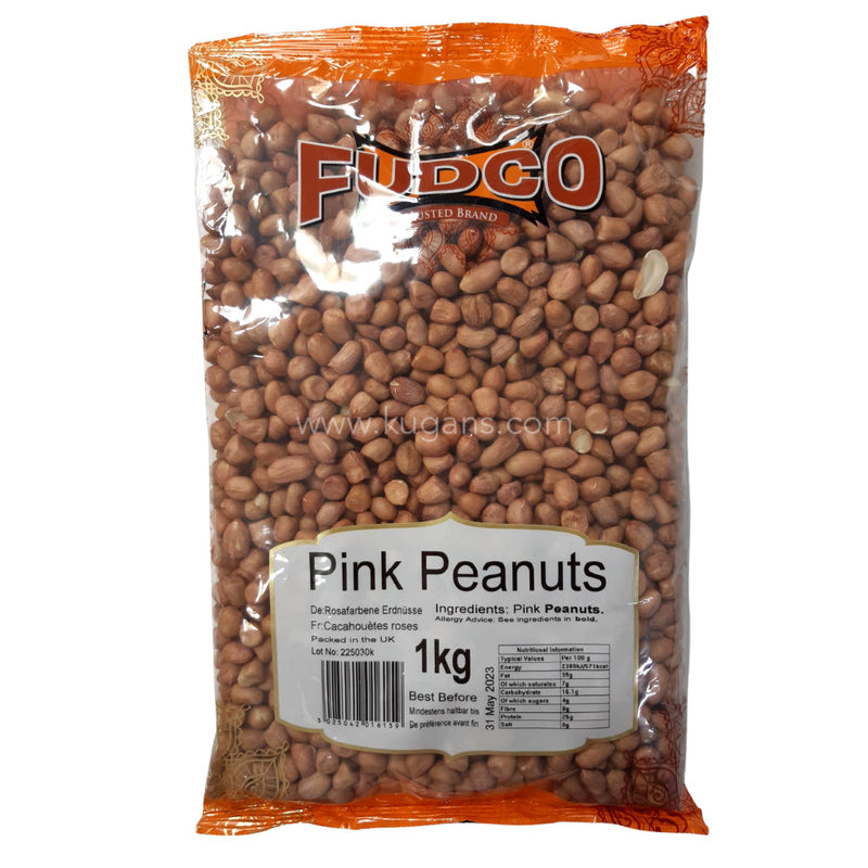 Fudco Pink Peanuts 1kg