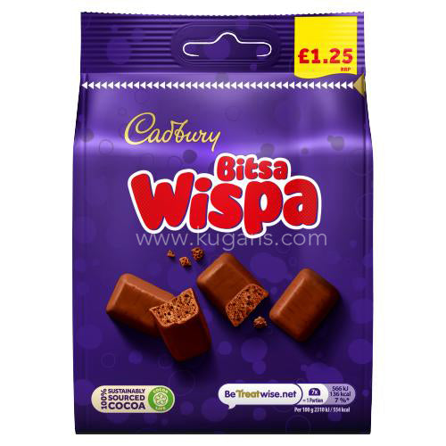 Cadbury Bitsa Wispa 100g
