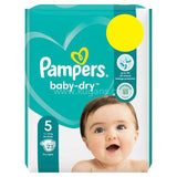 Buy cheap PAMPERS BABY DRY SIZE 5 Online