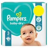 Buy cheap PAMPERS BABY DRY SIZE 3 Online