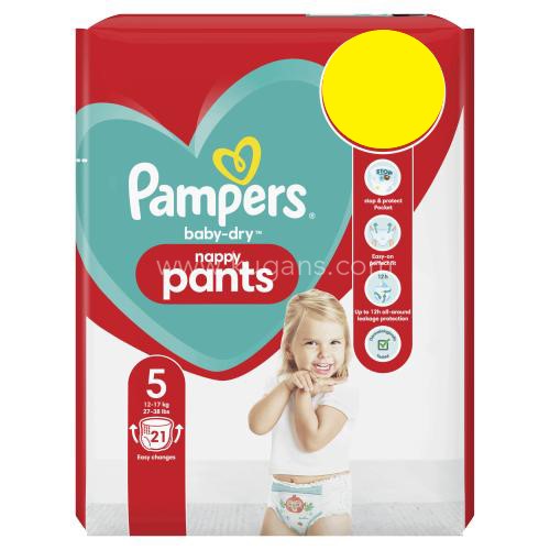 Pampers Dry Nappy Pants Size