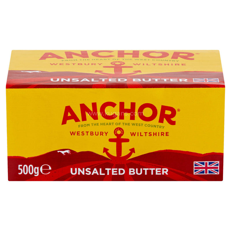Anchor Unsalted Butter 500g