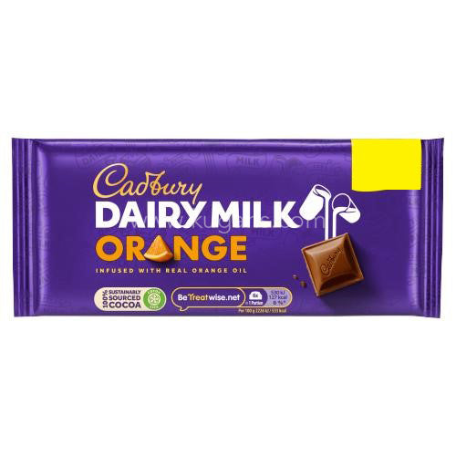 Cadbury Dairy Milk Orange 95g