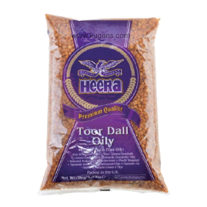 Buy cheap Heera Toor Dall Oily 2kg Online