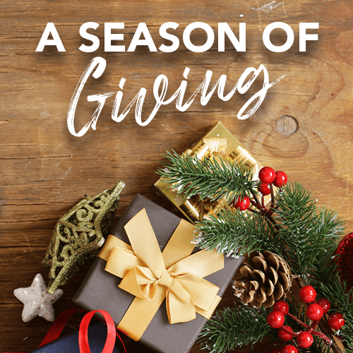 A SEASON OF GIVING