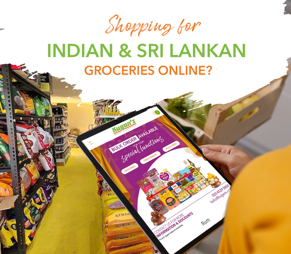 SHOPPING FOR INDIAN & SRI LANKAN GROCERIES ONLINE?