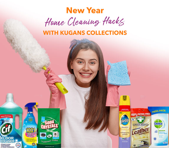 NEW YEAR HOME CLEANING HACKS WITH KUGANS COLLECTIONS!