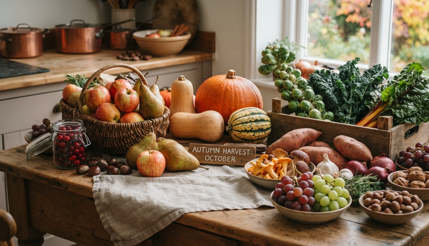 THE FLAVOURS OF AUTUMN: SEASONAL FOODS TO ENJOY IN OCTOBER