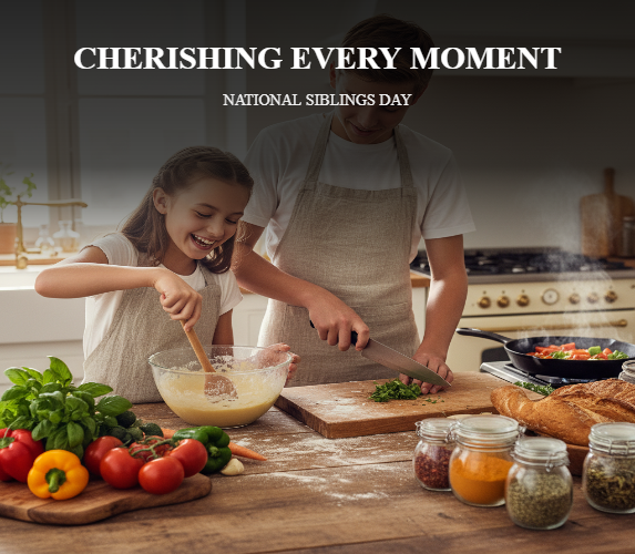 CHERISHING EVERY MOMENT - NATIONAL SIBLINGS DAY