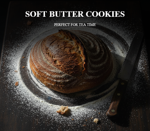 SOFT BUTTER COOKIES- PERFECT FOR TEA TIME