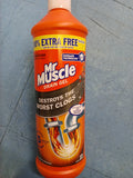 Buy cheap Mr Muscle Kitchen & Bathroom Drain Gel 1litre Online