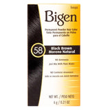 Buy cheap Bigen Hair Dye (58) Black Brown 6g Online