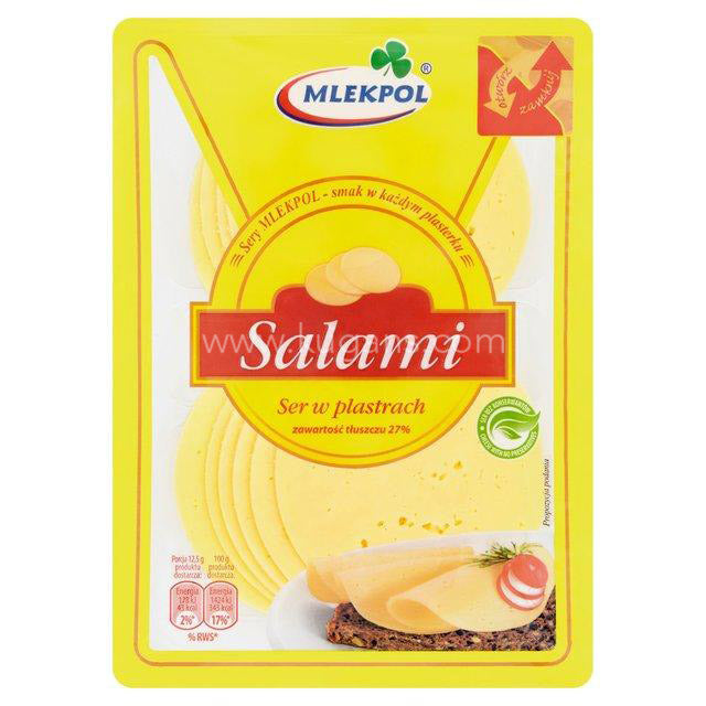 MLEKPOL SALAMI CHEESE 150G