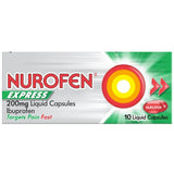 Buy cheap Nurofen Express Liquid Capsule 10pcs Online