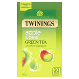 Buy cheap Twinings Apple & Pear Green Tea 20pcs Online