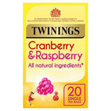 Buy cheap Twinings Cranberry & Raspberry 20pcs Online
