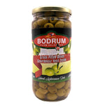 Buy cheap Bodrum Pitted Green Olives Online