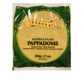 Buy cheap Shankar Plain Pappadom 200g Online