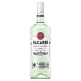 Buy cheap Bacardi Carta Blanca Rum 1litre Online