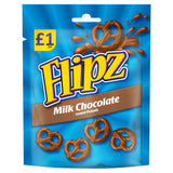 Buy cheap Flipz Milk Choc Pretzels 80g Online