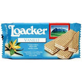 Buy cheap Loacker Vanille Wafers 45g Online